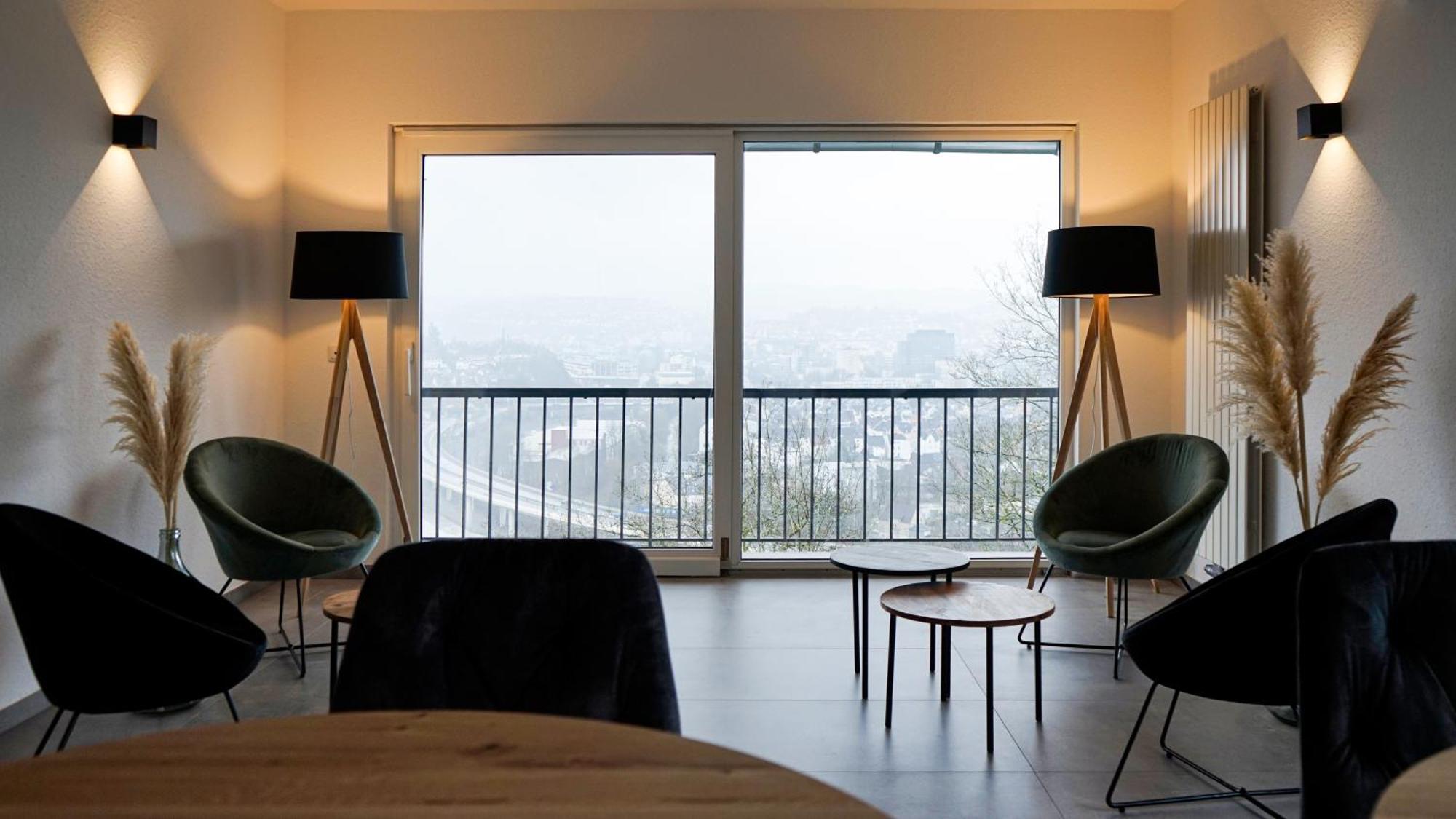Si-View Einzelzimmer Mit Balkon Zimmer 4 - Hotel Siegen Extérieur photo