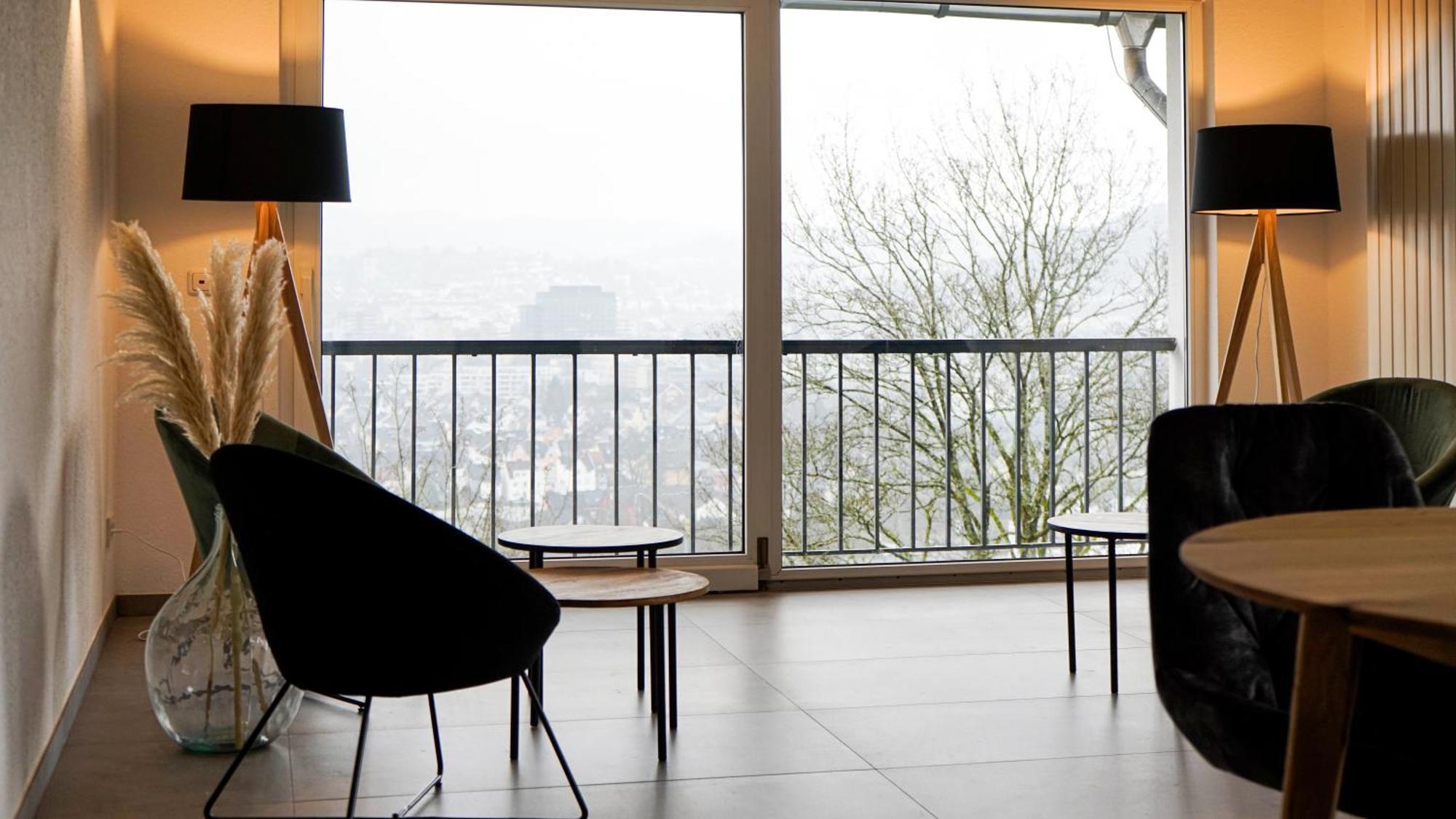Si-View Einzelzimmer Mit Balkon Zimmer 4 - Hotel Siegen Extérieur photo